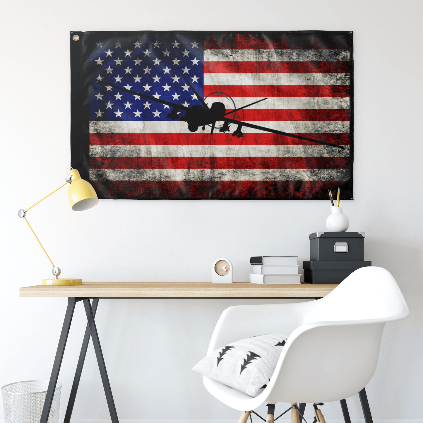MQ-9 Reaper Wall Flag - 3x5 feet