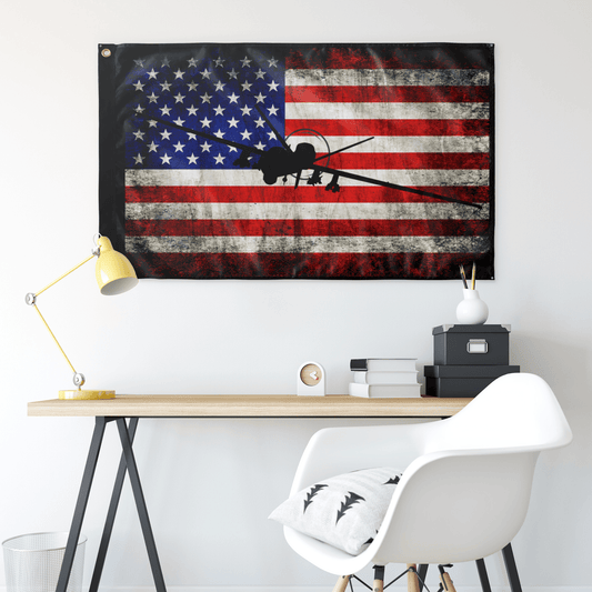 MQ-9 Reaper Wall Flag - 3x5 feet