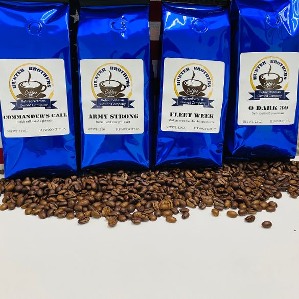 4 Pack Military Theme Coffee