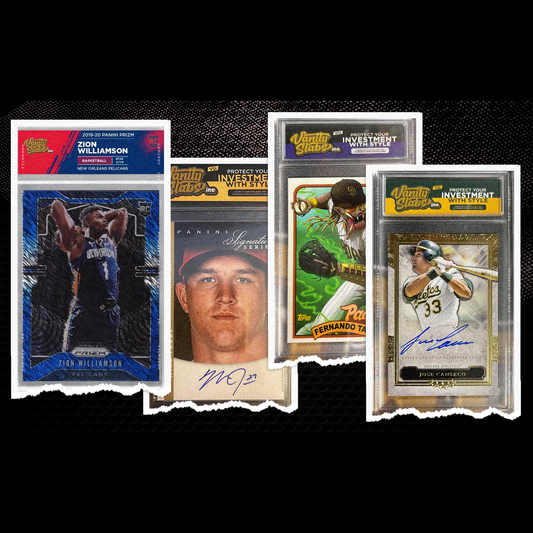 Vanity Slabs Holder 75pt Thickness for Baseball Football Hockey Basketball Cards