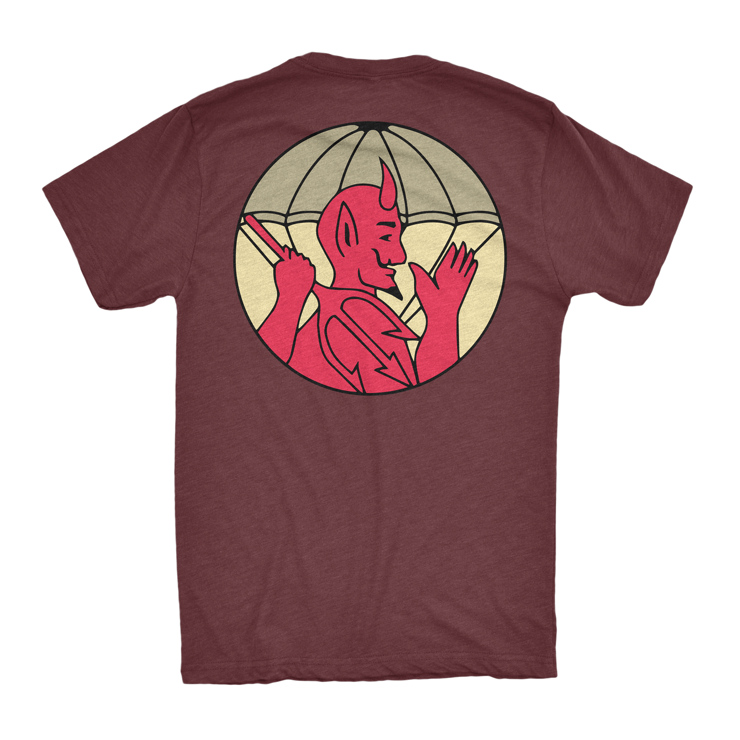 504th Parachute Infantry Regiment Vintage Devil Athletic Shirt