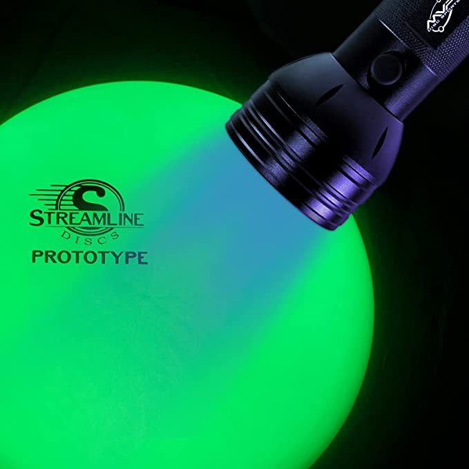 MVP Large UV Glow Disc Charging Light