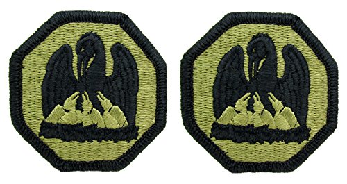 Louisiana National Guard OCP Patch - U.S. Army Patch - 2 PACK