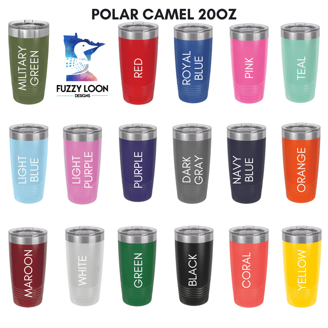 Volleyball Player #1 | ENGRAVED Polar Camel Tumbler
