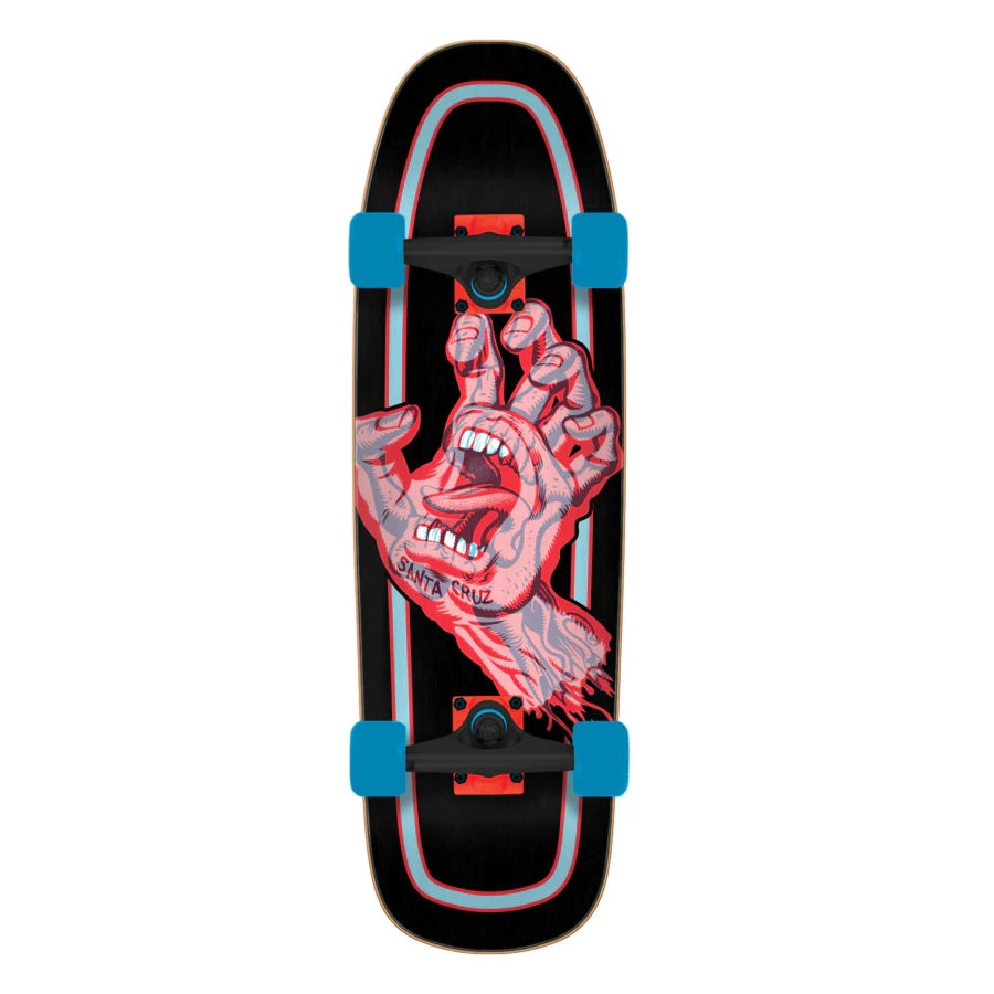 Santa Cruz Decoder Hand Cruzer Shaped Cruiser Complete - 9.51″