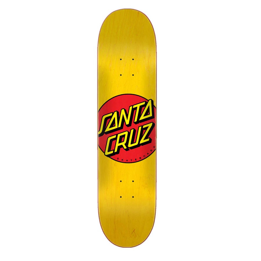 Santa Cruz Classic Dot Skateboard Deck - 7.75″