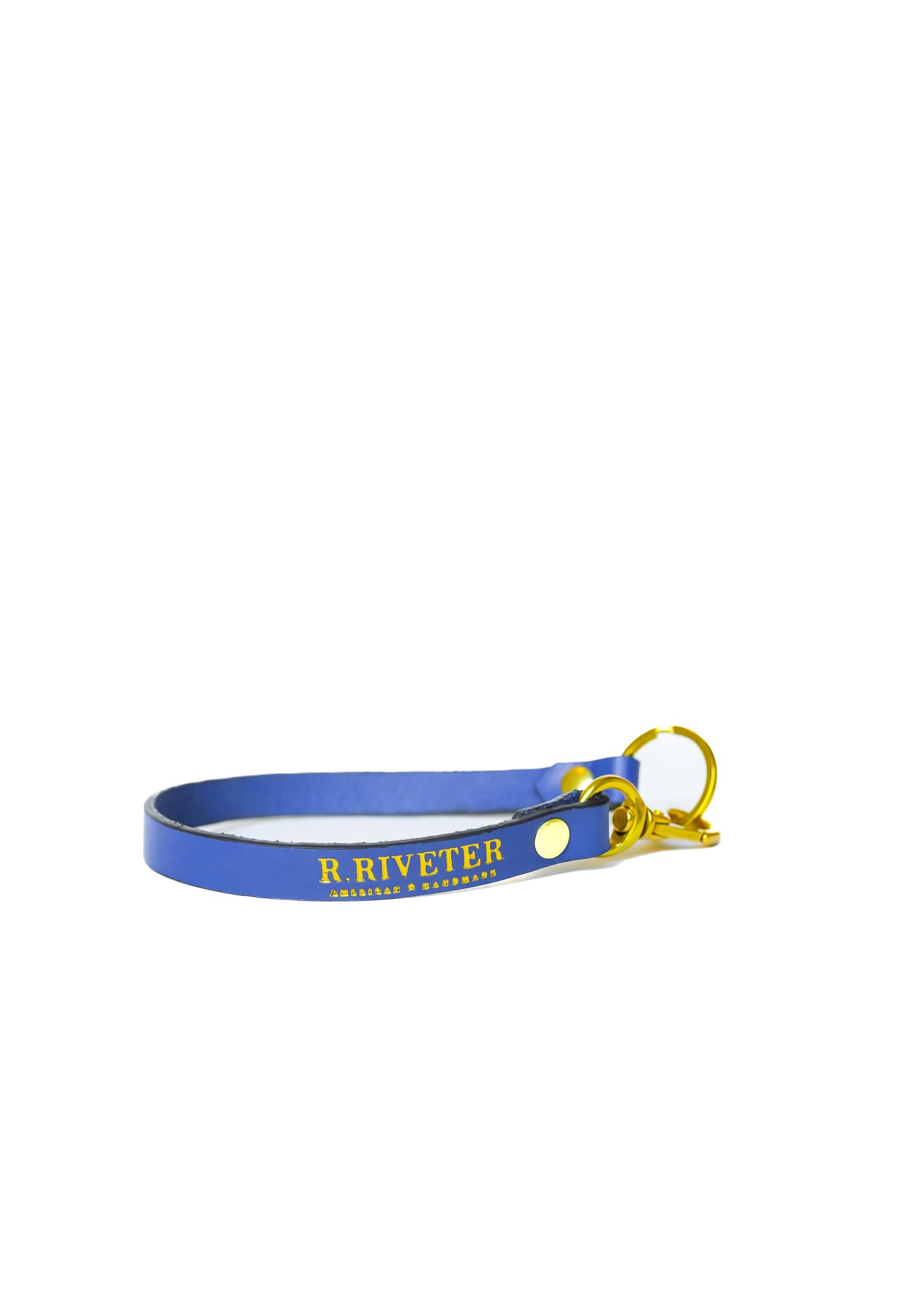 1943 Key Leash | Signature Blue Violet Leather