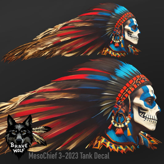 MesoChief 3-2023 - Universal Tank Decal-Color