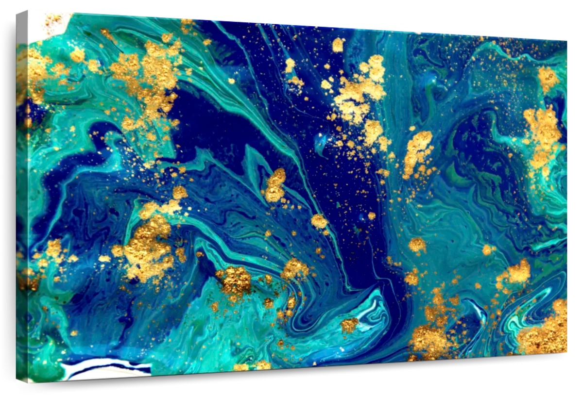 Marble Flow Abstract Wall Art