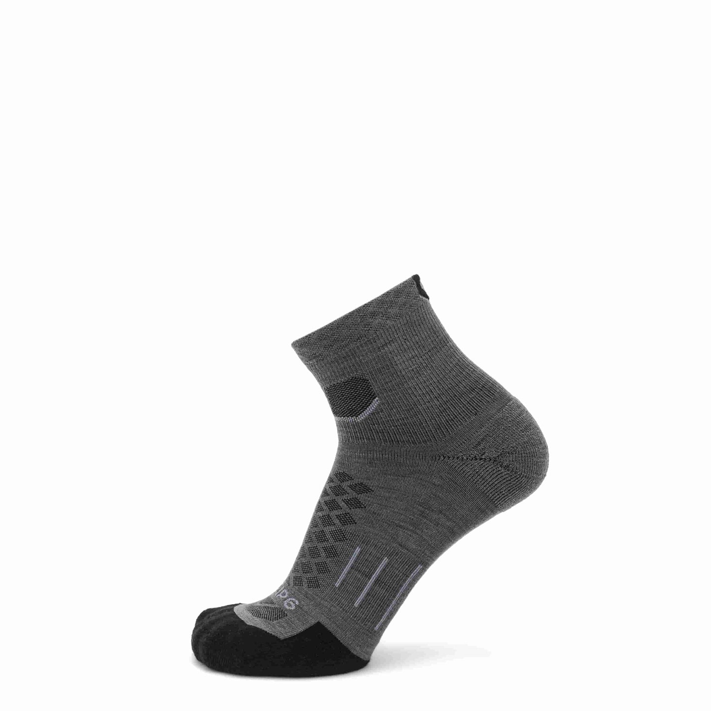 3 Pack Tarmac - Run 1/4 Crew Runweight Merino Wool Sock