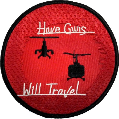 Have Guns Will Travel HMLA 167 Marine Patch