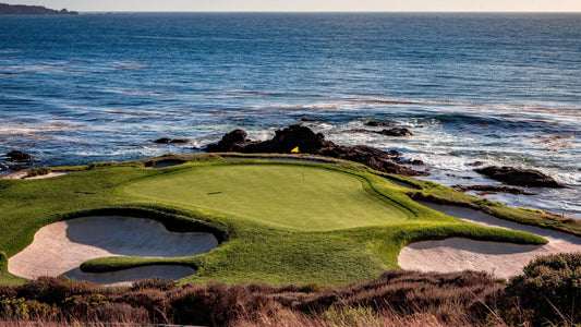 Pebble Beach Golf Course Wallpaper Mural. #6977