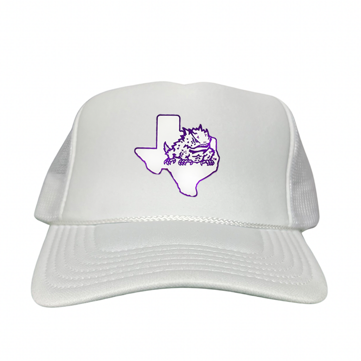 TCU State Horned Frog Rubber Patch / Hats / TCU098 / 266 / MM