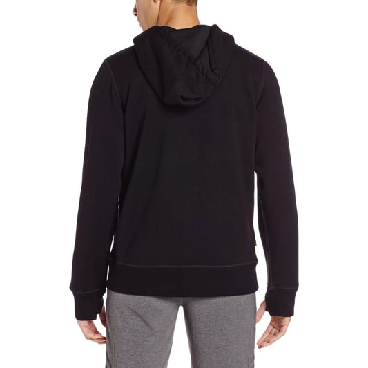 Men's Brushed Merino Wool Full-Zip Hoodie - Heavyweight