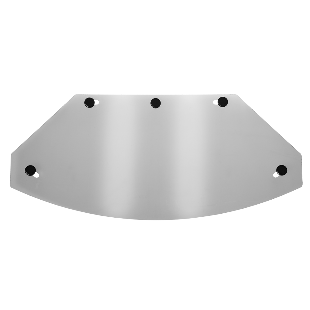 5 Snap Tear Off Shield- Smoke