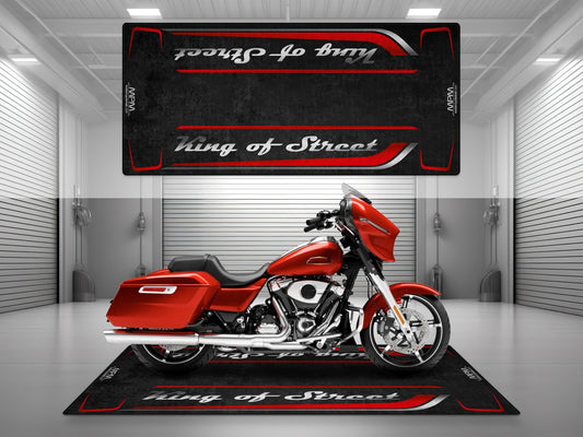 MPM Motorcycle Mat for Cruiser Motorcycle "King of Street" - MM7343