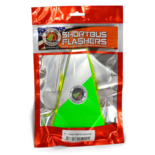 Twisted Addiction Green Triangle Flasher