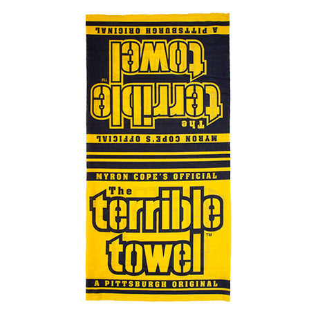 Terrible Towel Bandana - Official Pittsburgh Steelers Scarf & NFL Fan Accessories