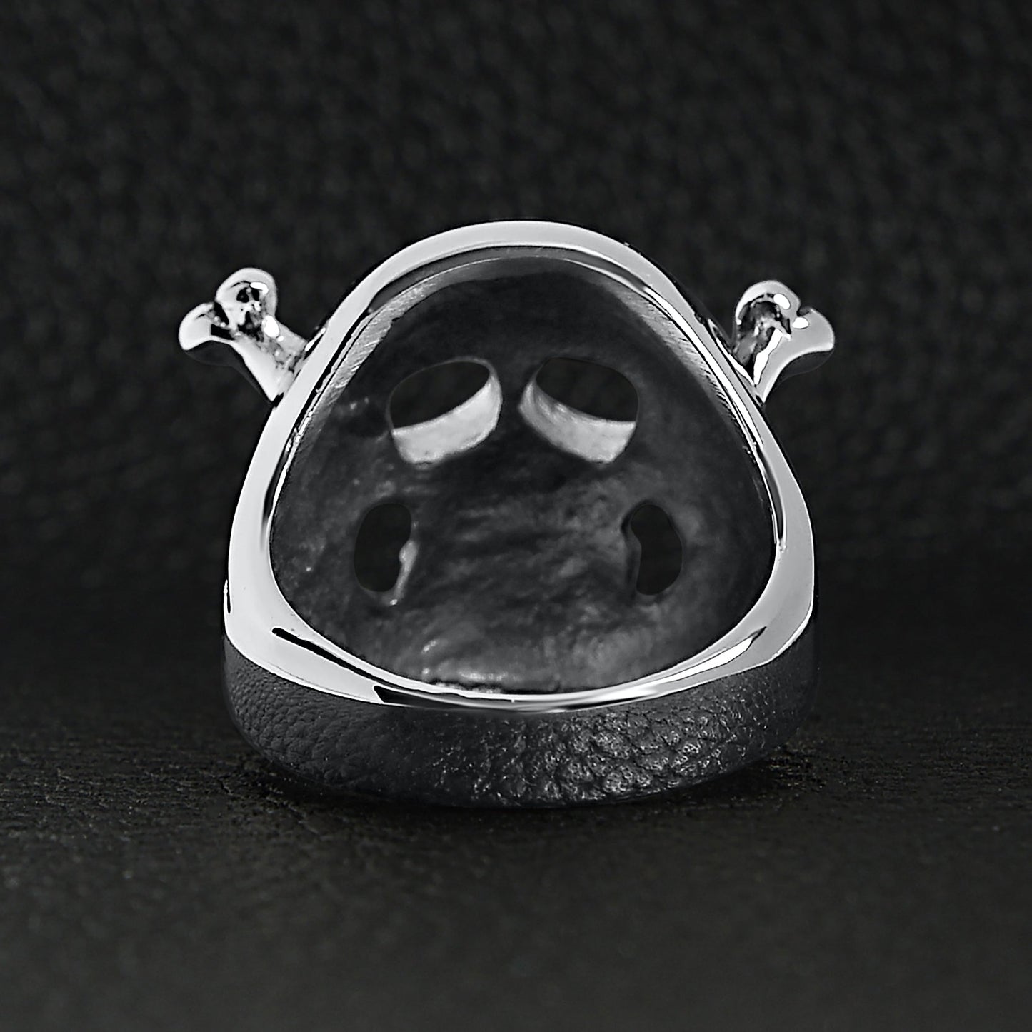 Stainless Steel Skull And Crossbones Ring