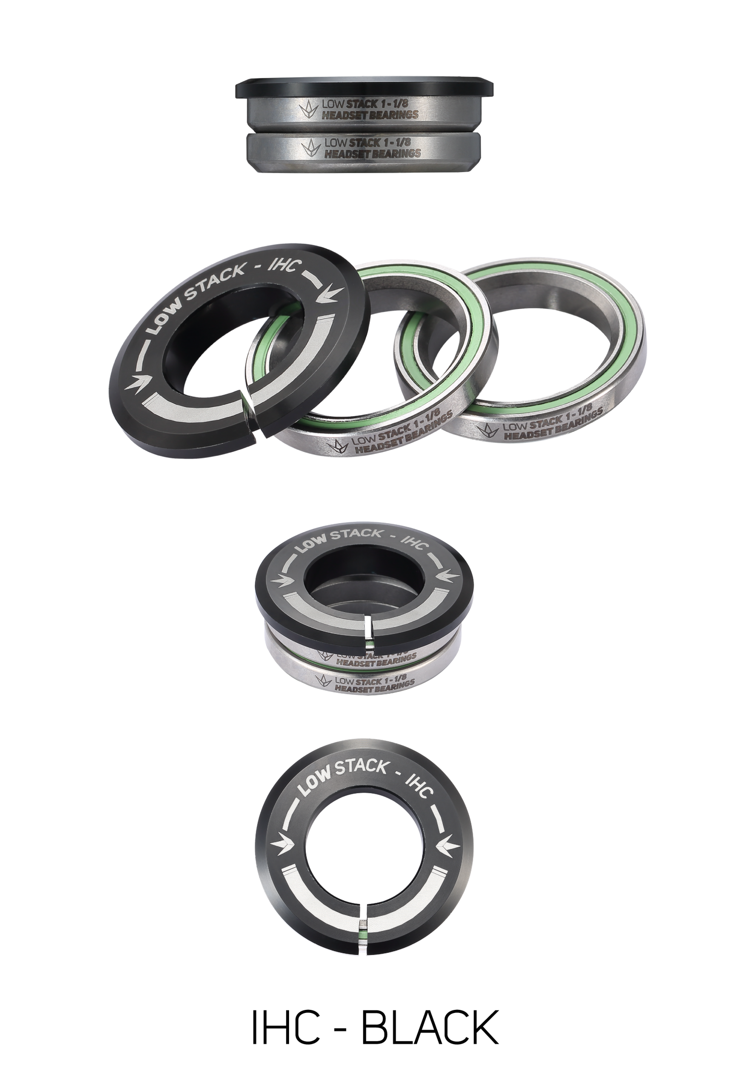 Envy Low Stack Headset IHC - Black