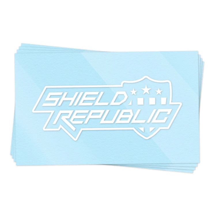 SR Stacked Logo Vinyl Transfer Decal 6”x2.55”