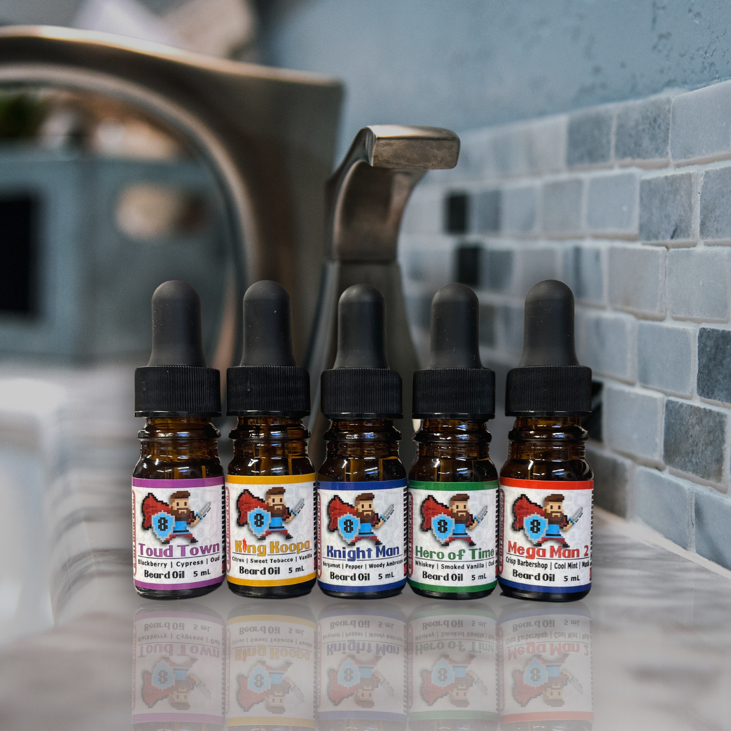 Sample Pack Signature Fragrance Power-Up | Beard Oil Kit