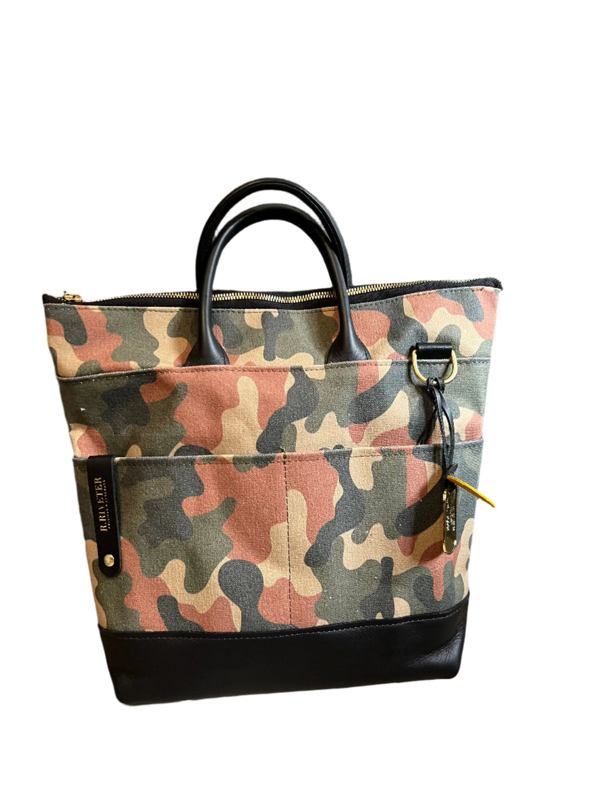 Otto | Riveter Camo + Black Leather