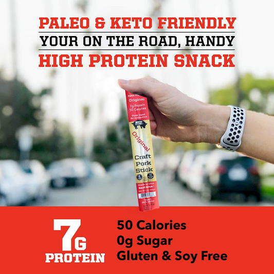 Craft Pork Snack Stick Collection (60 Sticks Total)