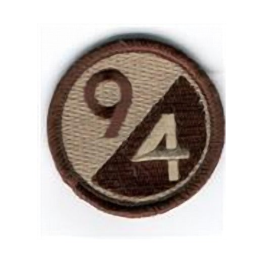 94th Infantry Division Desert Patch - Closeout Great for Shadow Box