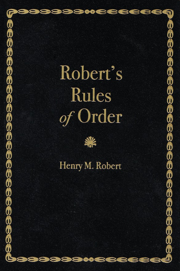 Robert's Rules of Order