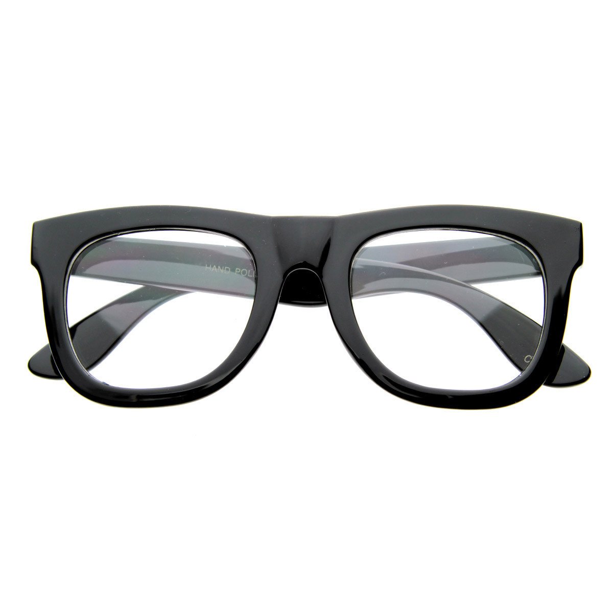 Celebrity Fashion Thick Horned Rim Frame Glasses