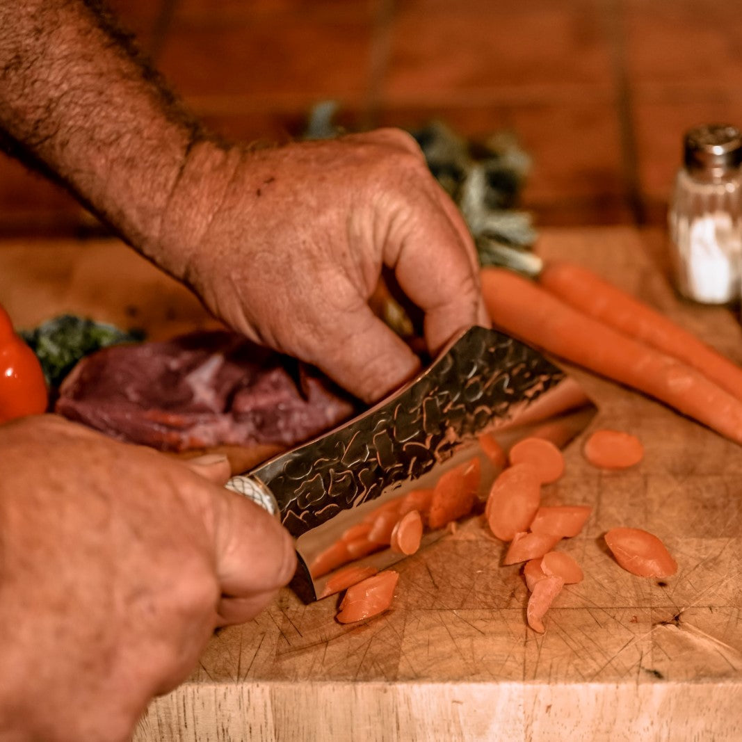 Viking Kitchen Knife – Cleaver Chef Hybrid