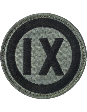 9th Corps ACU Patch - Foliage Green - Closeout Great for Shadow Box