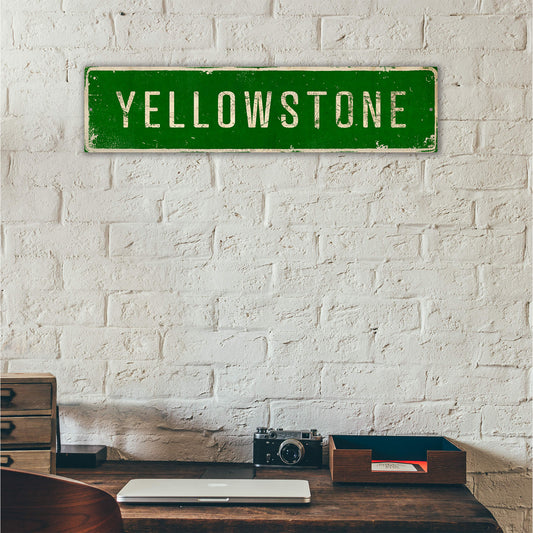 Landmark Classic Custom Signs: Green 1 - Wall Decor