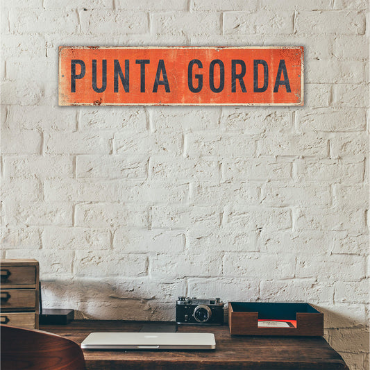 Landmark Classic Custom Signs: Coral 1 - Wall Decor