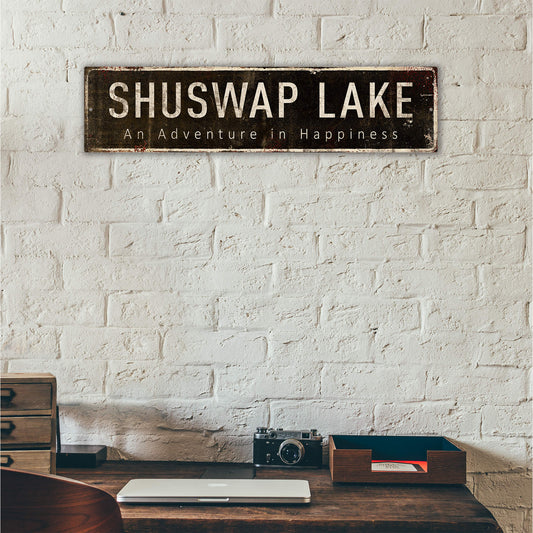 Landmark Classic Custom Signs: Black 2 - Wall Decor