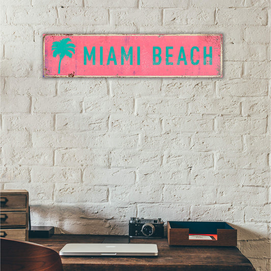 Landmark Palms Custom Signs: Pink 1 - Wall Decor