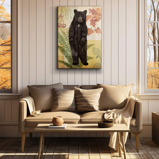 Wildwood Fern Bear - Metal Box Art