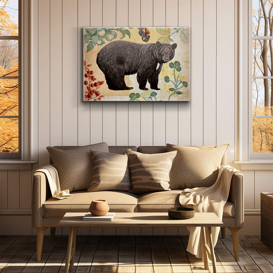 Wildwood Berry Bear - Metal Box Art