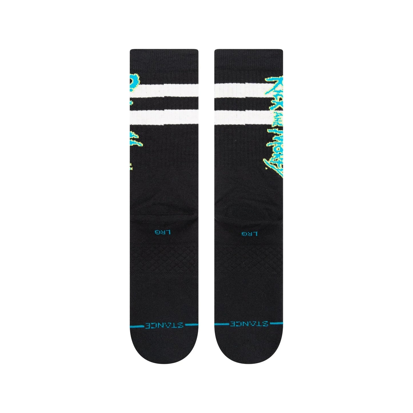 Stance Rick And Morty Crew Socks - Black