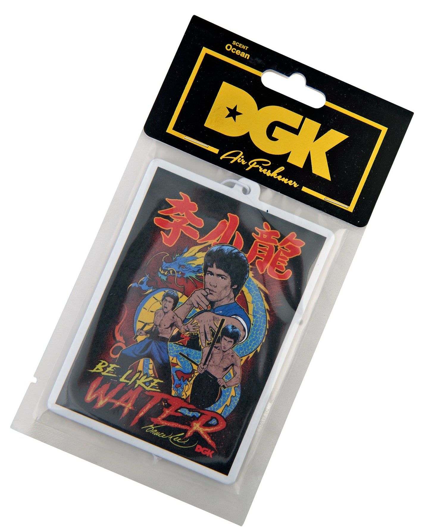DGK x Bruce Lee Fury Air Freshener - Black