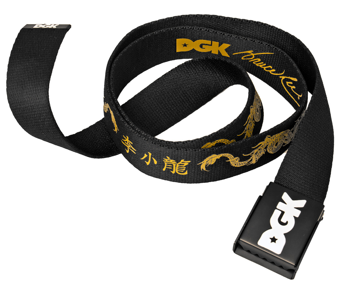 DGK x Bruce Lee Balance Scout Belt - Black