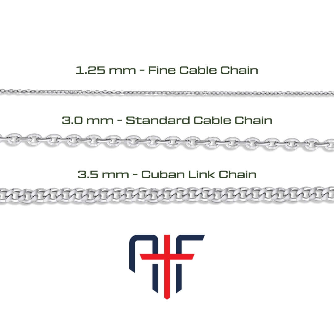 Barbell Cross Necklace (Youth)