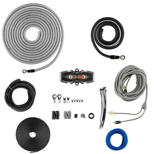4-GA CCA Amplifier Installation Kit - SILVER