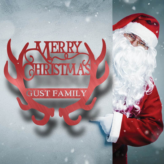 Antler Merry Christmas