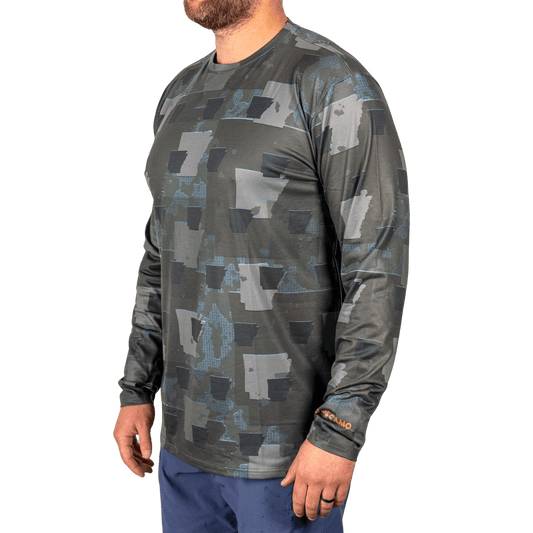 Arkansas Camo - Long Sleeve Shirt