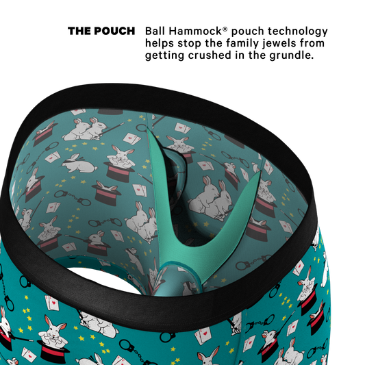 The AbracaDoMe | Magic Bunny Ball Hammock® Pouch Underwear With Fly