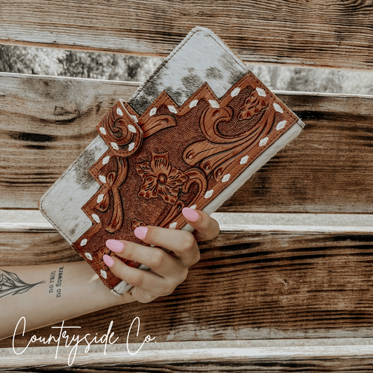 Loretta Cowhide Wallet