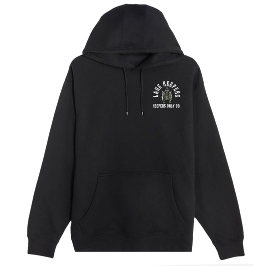Lake Keepers Black Heavyweight Hoodie