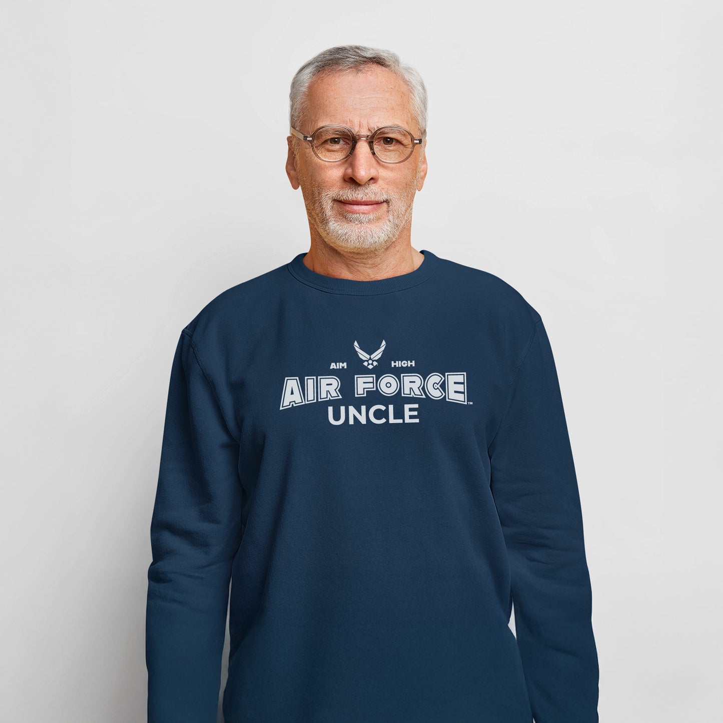 Air Force Uncle Crewneck (Navy)
